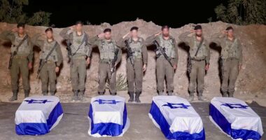 Israel has received two further bodies of October 7 hostages
