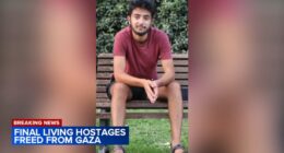 Israel hostages released today news: Family of Hersh Goldberg-Polin, slain hostage from Chicago area, reacts as some freed