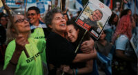 Israel says Hamas hands over the first 7 hostages to the Red Cross as part of the Gaza ceasefire