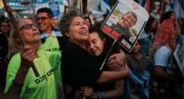 Israel says Hamas hands over the first 7 hostages to the Red Cross as part of the Gaza ceasefire