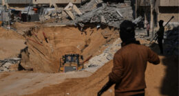 Israel strikes Gaza after it says Hamas attacked across ceasefire line