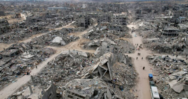 Israeli military says ceasefire agreement in Gaza started at noon local time
