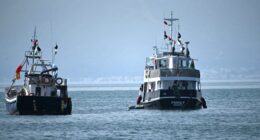 Israeli navy intercepts nine boats from aid flotilla headed to Gaza