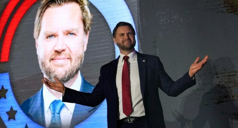 JD Vance calls for reduction in legal immigration at Turning Point event