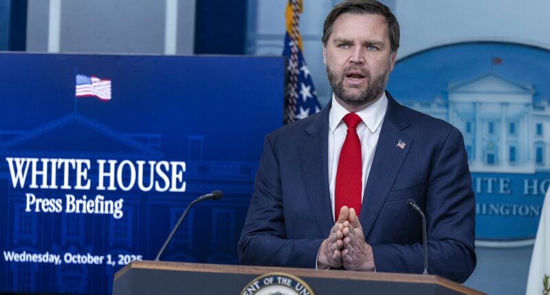 JD Vance predicts a quick shutdown due to Democratic 'cracking'