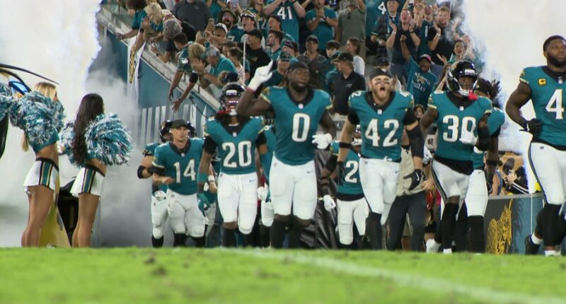 Jaguars' players react after thrilling win over Chiefs on Monday night