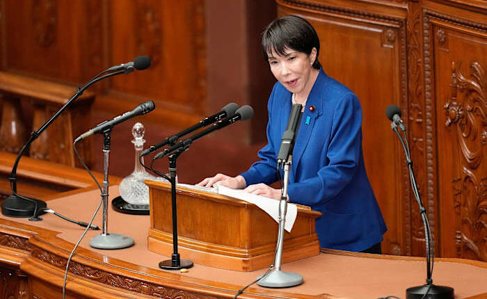 Japan's new leader vows to further bolster defense buildup and spending as regional tensions rise