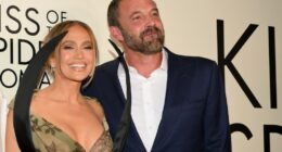 Jennifer Lopez and Ben Affleck together at ‘Kiss of the Spider Woman’ premiere