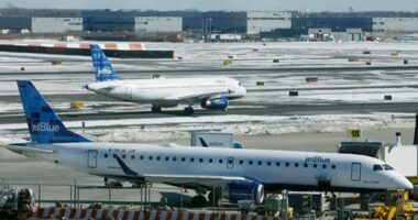 JetBlue flight makes emergency landing at Tampa Airport after sudden 'drop in altitude' injures passengers