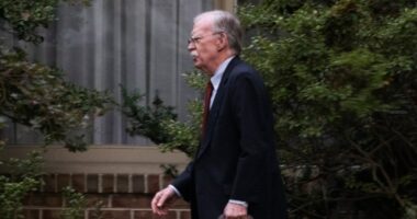 John Bolton surrenders at Maryland courthouse