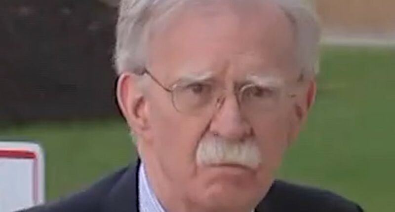 John Bolton surrenders to authorities after indictment