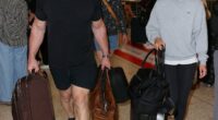 John Cena touches down in Australia in raw public appearance with wife Shay Shariatzadeh ahead of WWE event in Perth