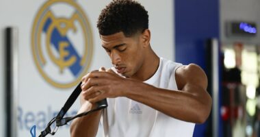 Jude Bellingham returns to Real Madrid training after England snub forced Thomas Tuchel to explain the midfielder's exile