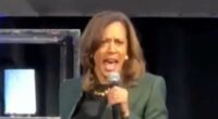 Kamala Harris snaps back at protesters who crashed her book tour