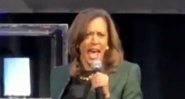 Kamala Harris snaps back at protesters who crashed her book tour