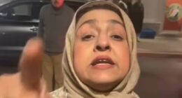 'Karen' in headscarf tries to snatch man's phone as he recorded aftermath of crash involving her Mercedes G-Wagon