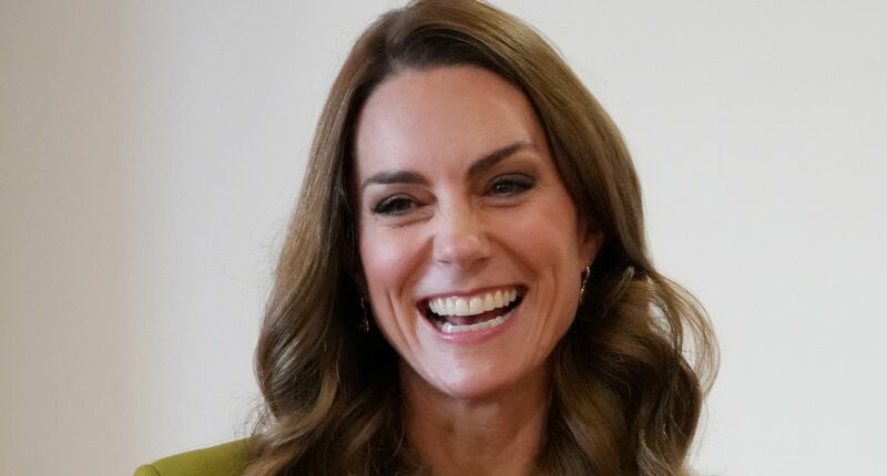 Kate issues good luck message to England's rugby stars as they take on Australia at Wembley