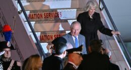 King Charles puts Andrew drama to one side as he arrives in Rome