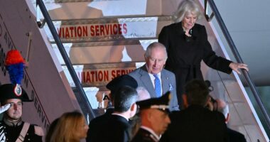 King Charles puts Andrew drama to one side as he arrives in Rome