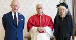 King and Queen arrive at Vatican ahead of historic meeting with Pope