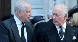 King considers banishing Prince Andrew from Order of the Garter - as it emerges he could give up all of his titles