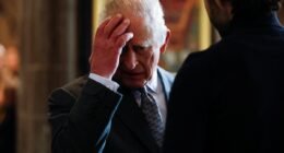 King heckled by protester shouting 'how long've you known'