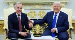 'Kissing Trump's a**': President mocks Canada's PM in Oval Office
