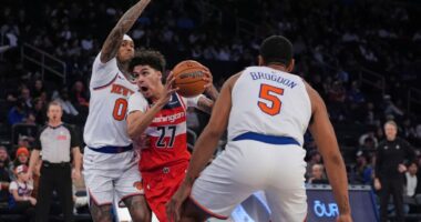 Knicks rest starters, evaluate bench in 120-103 loss to Wizards