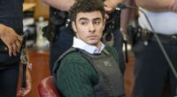 FILE - Luigi Mangione , accused of fatally shooting the UnitedHealthcare CEO Brian Thompson in New York City and leading authorities on a five-day search is scheduled, appears in court for a hearing, Friday, Feb. 21, 2025, in New York. (Steven Hirsch/New York Post via AP, Pool, File)