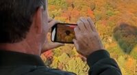 Leaf peepers take flight over Vermont's fall foliage