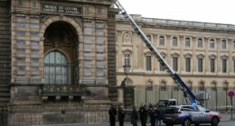 Louvre closed after 'chainsaw-wielding' robbers steal jewellery