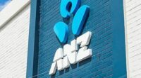 ANZ bank logo on branch in Springvale (NilsBV/iStock)