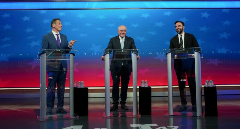 Mamdani, Sliwa gang up on Cuomo in testy NYC mayoral debate
