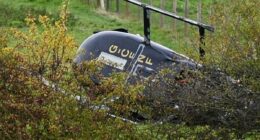 Man, 70, dies after helicopter crashes into field in Doncaster