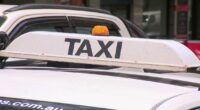Man allegedly carjacks, crashes taxi in Melbourne's CBD