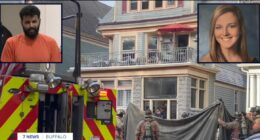 Man charged after girlfriend, baby found dead in burned home