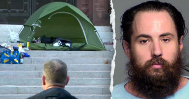 Man faces hate crime charges over 'hundred plus' explosives, threats outside cathedral ahead of SCOTUS event