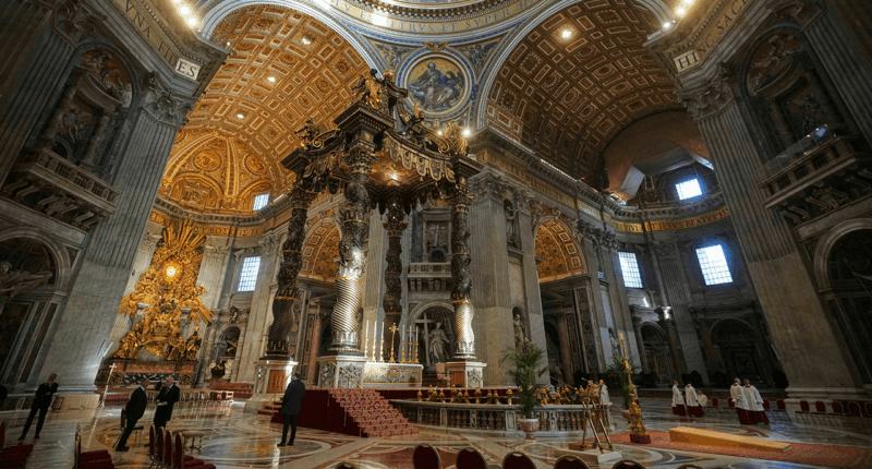 Man hauled away by security after urinating on main altar at St. Peter’s Basilica: report