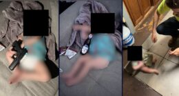 Man stages photos of kids holding a gun, beer and weed: Cops