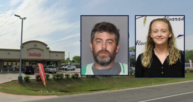 Man who allegedly killed wife complains during failed escape