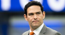 Mark Sanchez is charged for attacking truck driver 'who thought he was going to be killed'