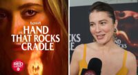 Mary Elizabeth Winstead and Maika Monroe star in Hulu's chilling thriller 'The Hand That Rocks the Cradle' 