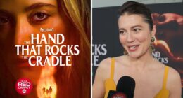 Mary Elizabeth Winstead and Maika Monroe star in Hulu's chilling thriller 'The Hand That Rocks the Cradle' 