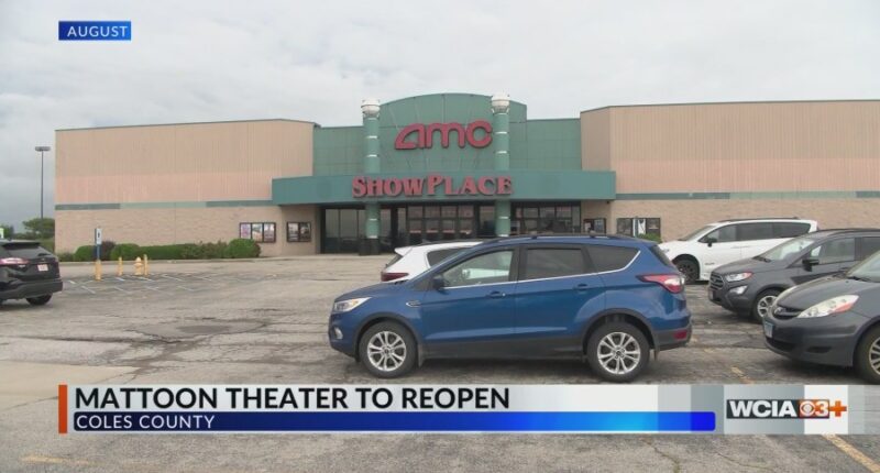 Mattoon movie theater will reopen ahead of the new year