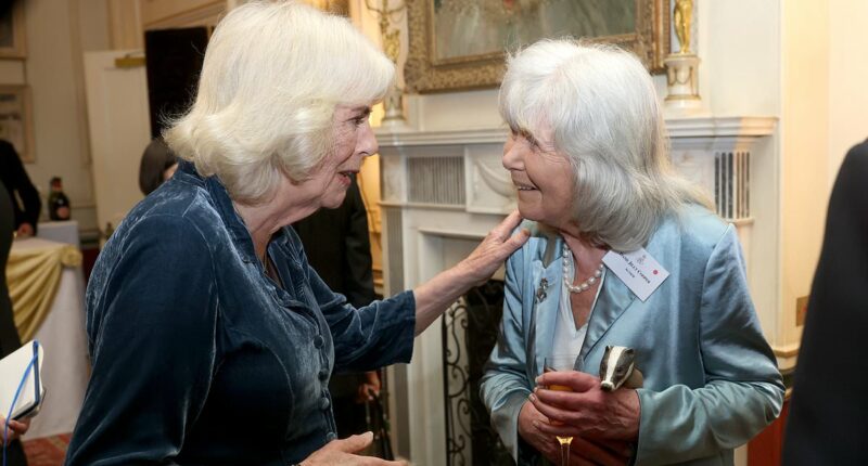 'May Jilly Cooper's hereafter be filled with impossibly handsome men and devoted dogs': Queen Camilla pays heartfelt tribute to Rivals author after her death aged 88