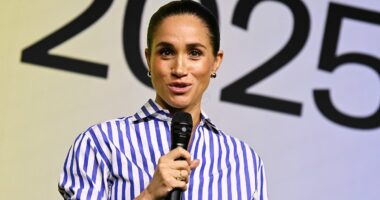 Meghan Markle has set tongues wagging that she's plotting relaunch