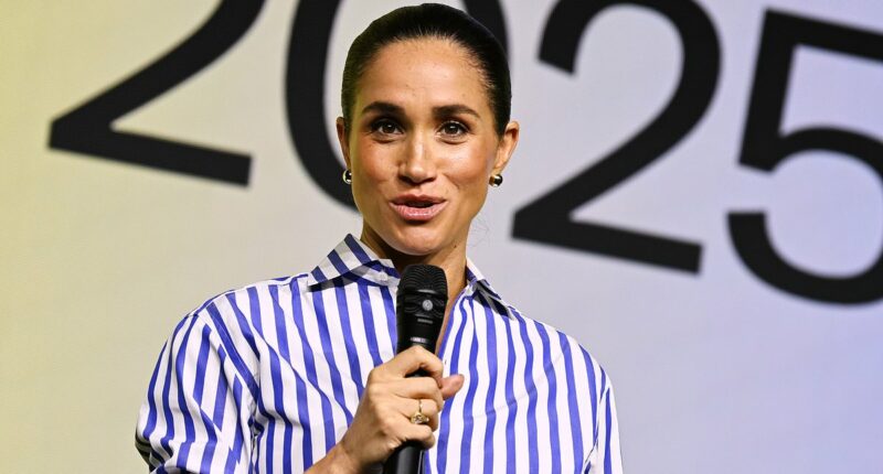 Meghan Markle has set tongues wagging that she's plotting relaunch