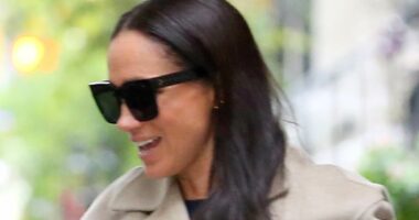 Meghan Markle visits friend and feminist icon Gloria Steinem in New York just days after she and Harry were awarded 'Humanitarians of the Year'