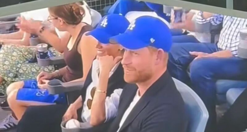 Meghan and Harry 'are booed' by crowd at Dodgers Stadium
