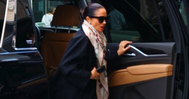Meghan and Harry seen separately in NYC after awkward red carpet